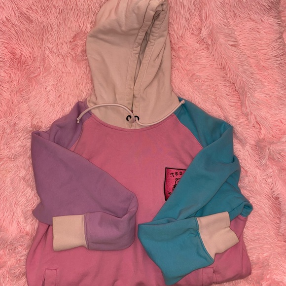 TEDDY FRESH LIMITED EDITION CLASSIC COLORBLOCK HOODIE - Picture 4 of 5
